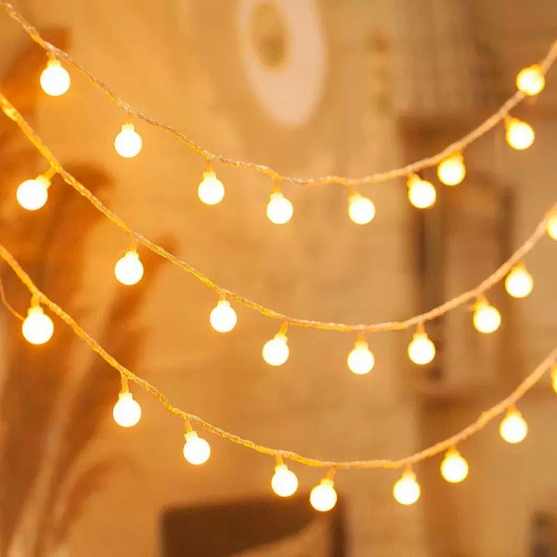 Luzes LED Decorativas de String – Perfeitas para Festas, Casamentos e Decoração