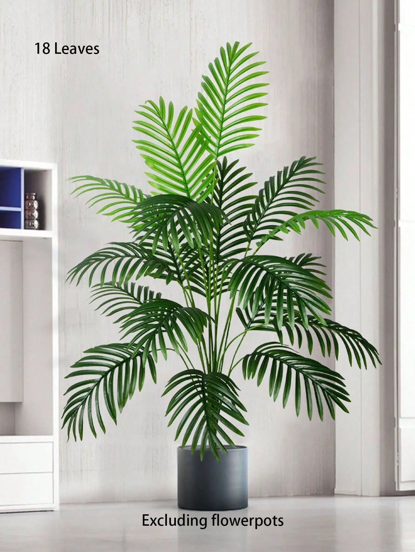 Palmeira Artificial Grande – Decoração Tropical para Ambientes Internos e Externos / verde jardim