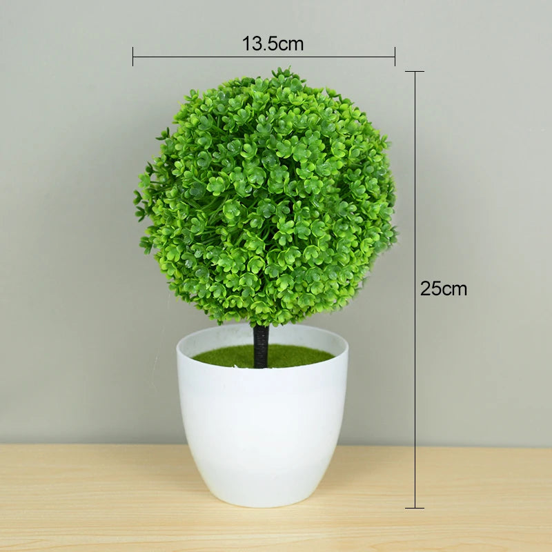 Bonsai Artificial em Vaso - Verde Jardim