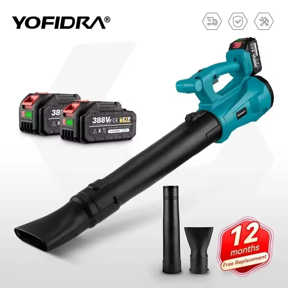 Ventilador de Ar Elétrico Yofidra 2000W - Ajustável com 6 Velocidades | Verde Jardim