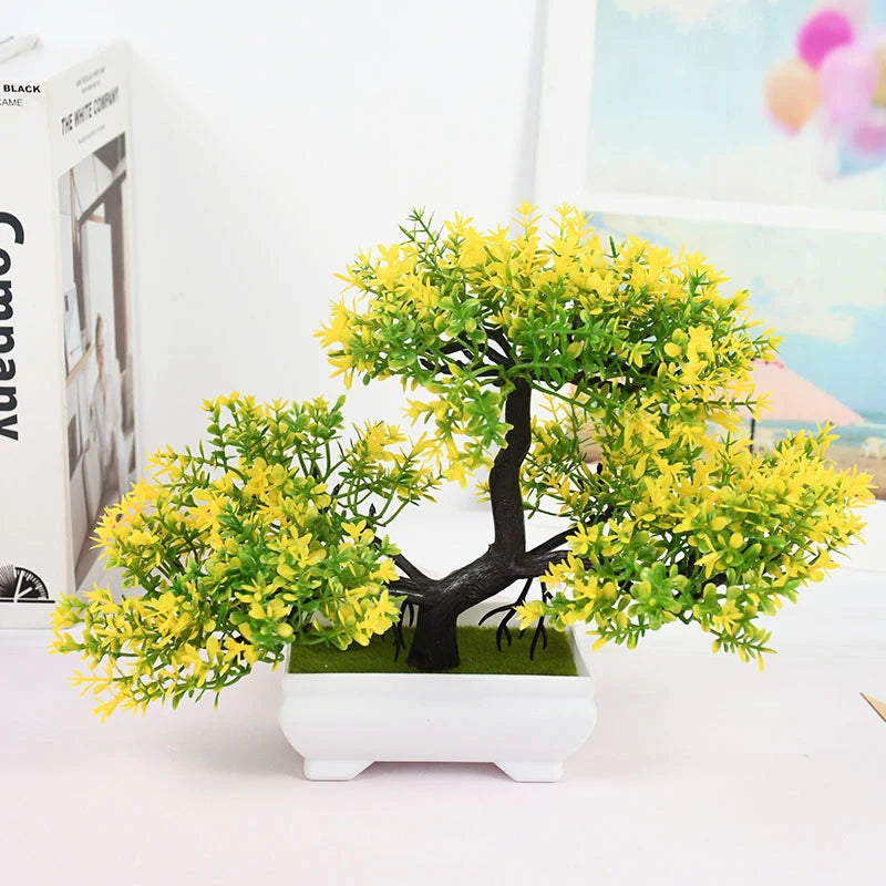 Bonsai Artificial em Vaso - Verde Jardim