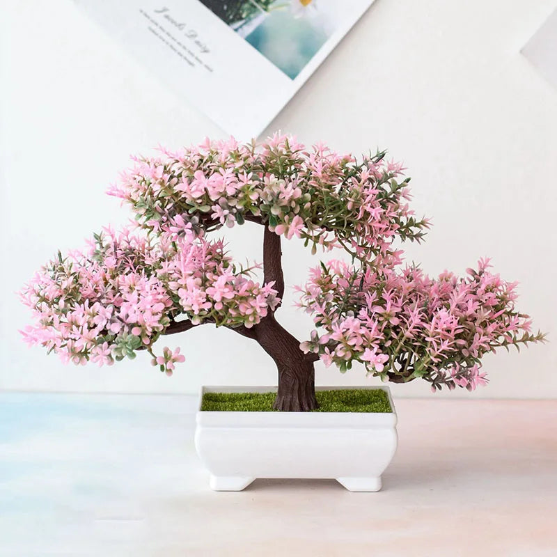 Bonsai Artificial em Vaso - Verde Jardim