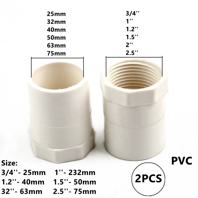 Filtro de Água Tipo Y - Conectores para Irrigação de Jardim em PVC