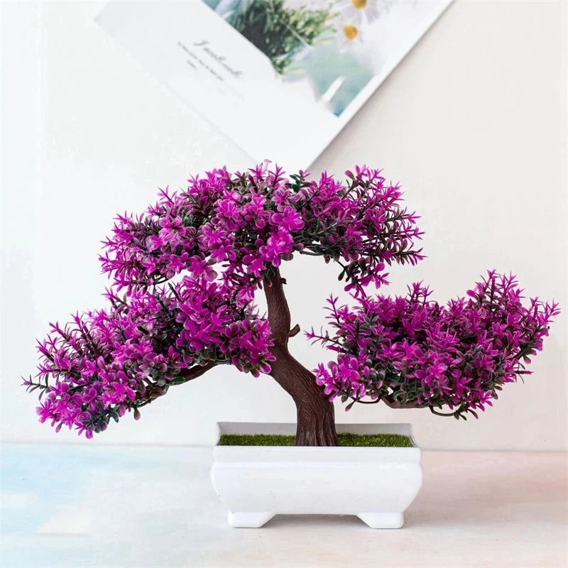 Bonsai Artificial em Vaso - Verde Jardim