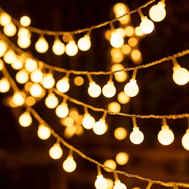 Luzes LED Decorativas de String – Perfeitas para Festas, Casamentos e Decoração