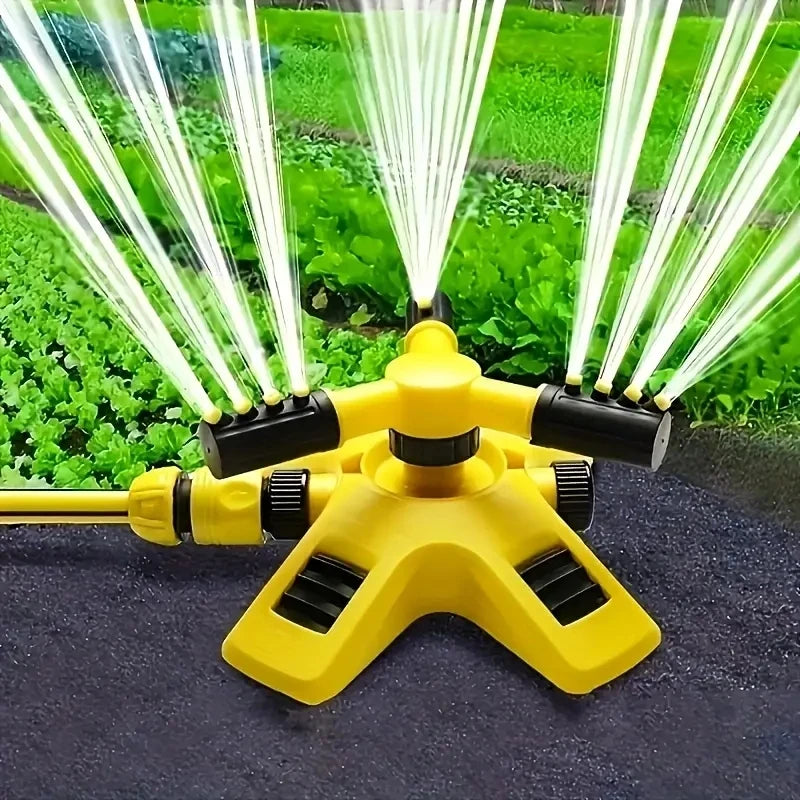 Atualize seu aspersor plástico do jardim, perfeito para irrigação e rega ao a