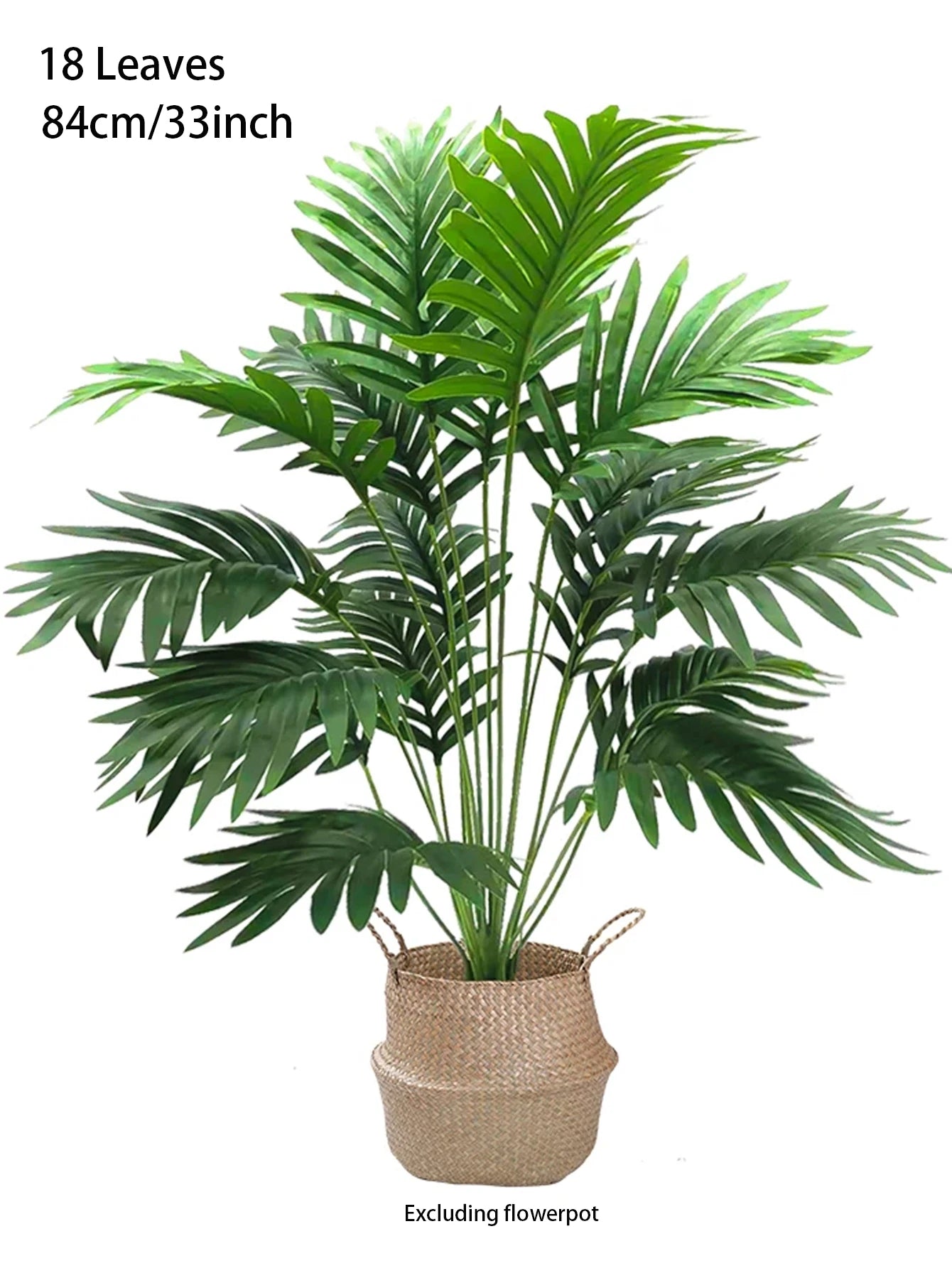 Palmeira Artificial Grande – Decoração Tropical para Ambientes Internos e Externos / verde jardim