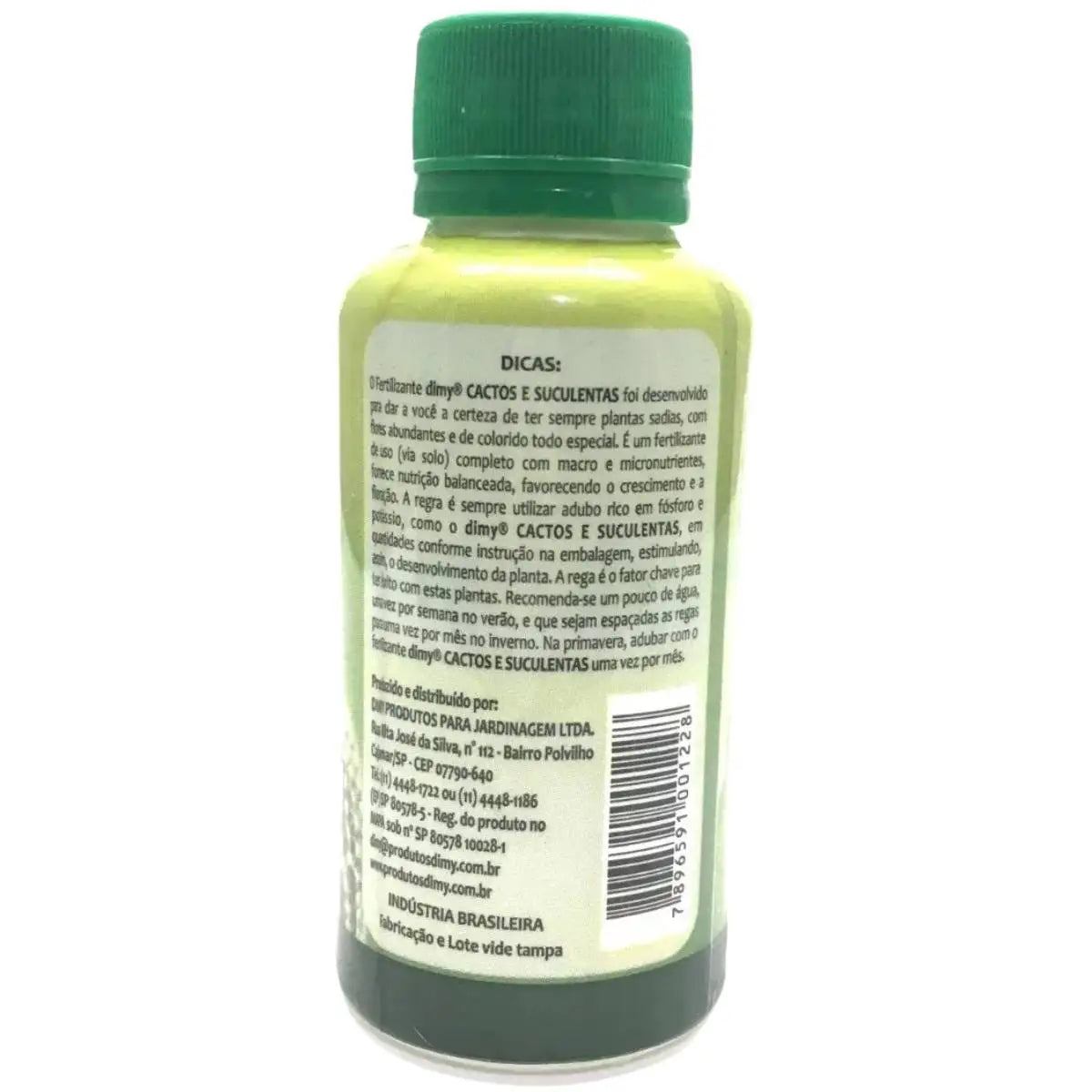 Fertilizante Concentrado para Cactos e Suculentas 120ml - Verde Jardim