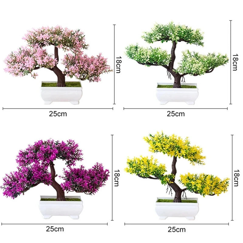 Bonsai Artificial em Vaso - Verde Jardim