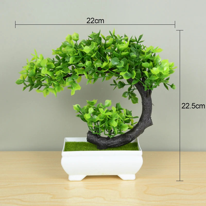 Bonsai Artificial em Vaso - Verde Jardim