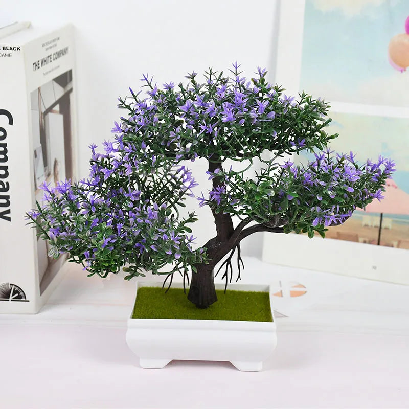 Bonsai Artificial em Vaso - Verde Jardim