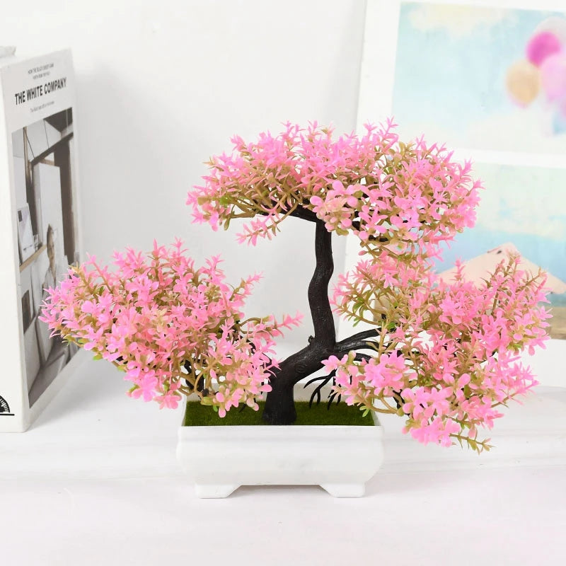 Bonsai Artificial em Vaso - Verde Jardim