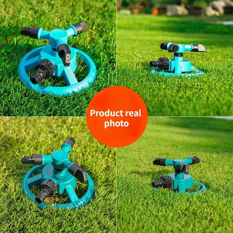 Aspersor Automático 360° Verde Jardim – Irrigação Precisa e Durável