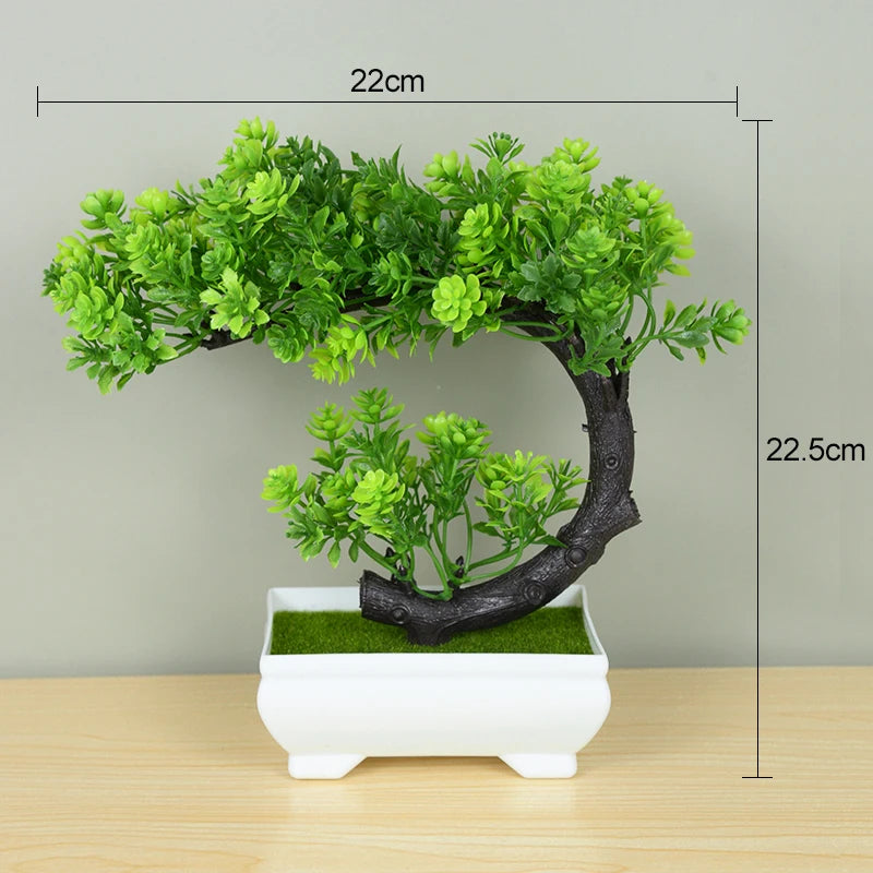 Bonsai Artificial em Vaso - Verde Jardim