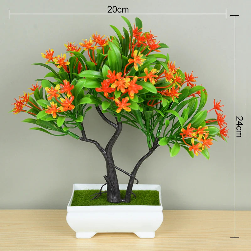 Bonsai Artificial em Vaso - Verde Jardim