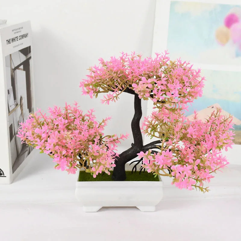 Bonsai Artificial em Vaso - Verde Jardim