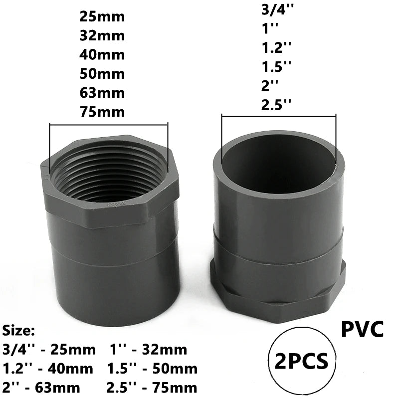 Filtro de Água Tipo Y - Conectores para Irrigação de Jardim em PVC