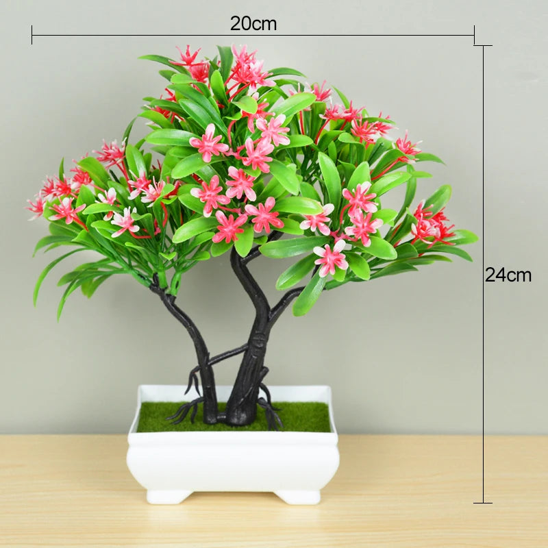 Bonsai Artificial em Vaso - Verde Jardim