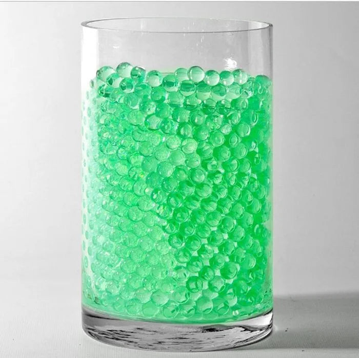 Cristais de Gel para Decoração e Plantas - 2000 Pérolas Transparentes para Vasos, Casamentos e Festas