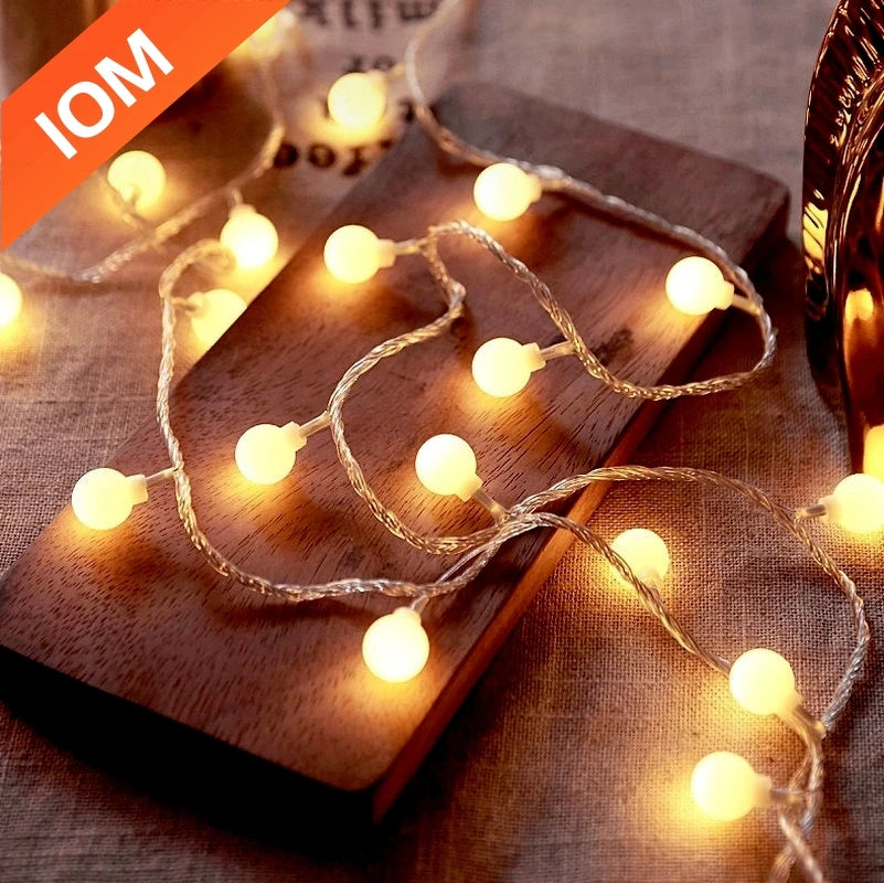 Luzes LED Decorativas de String – Perfeitas para Festas, Casamentos e Decoração