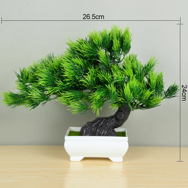 Bonsai Artificial em Vaso - Verde Jardim